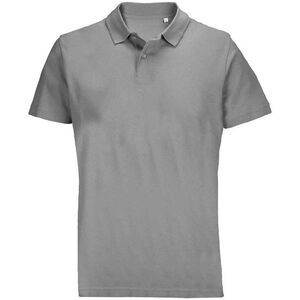 SOLS Unisex Adult Pulse Double Piqué Polo Shirt / Grey Marl
